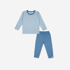 BU Baby Bộ dài tay cài vai Iconic cho bé từ 12 tháng đến 5 tuổi chất vải sợi tre - Bambus BBB1101NS | Quần áo chính hãng