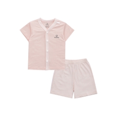 BU Baby Bộ ngắn tay cài giữa xuân hè cho bé sơ sinh từ 1 đến  12 tháng - BU Siro BSR130202  | Bu Baby Chính Hãng