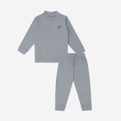 BU Baby Bộ quần áo dài tay cao cổ Bu Baby cho bé chất liệu sợi gỗ sồi - Molist BMD110903 | Quần áo Bu Baby chính hãng