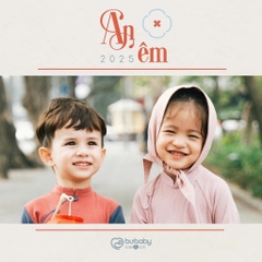 (6M-5Y) Set đồ Tết cao cấp BU Baby - Áo dài thiết kế thêu kèm quần Bubaby cho bé trai bé gái sang trọng sành điệu