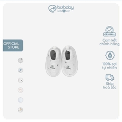 BU Baby Giày vải cho bé dưới 09 tháng tuổi chất liệu vải trẻ mềm mại Bamco ABC420001 | Phụ kiện Bu Baby chính hãng