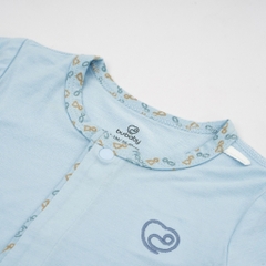 BU Baby Bộ dài tay cài giữa Iconic sợi tre co giãn thoải mái thuận tiện cho bé BBB1102NS | Bu Baby Chính Hãng