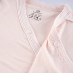 BU Baby Bộ dài tay cài chéo cho bé sơ sinh chất vải thoải mái, co giãn  - Siro BSR110802 | Bu Baby Chính Hãng