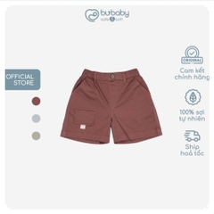 BU Baby Quần đùi bé trai túi ốp cho các bé từ 1 đến 5 tuổi mềm mại - Pure Cotton BCT4332A1 | Quần áo Bu Baby chính hãng