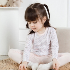 BU Baby Tổng hợp dài tay, ngắn tay cài vai sợi tre mềm mại, thoải mái cho các bé từ 12 tháng đến 5 tuổi