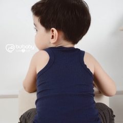 (12M-5Y) Set 2 áo Tank top,  Sát nách cổ tròn Bubaby Siro BSR340401 BSR340402 | Quần áo BU Baby chính hãng