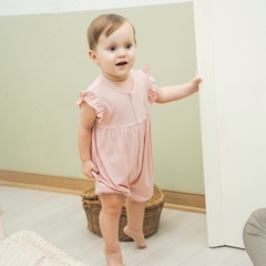(1M-12M) Body đùi ngắn tay cài giữa Bé trai Bé gái - BSR230203 BSR230200 BSR230204 | Quần áo BU Baby chính hãng
