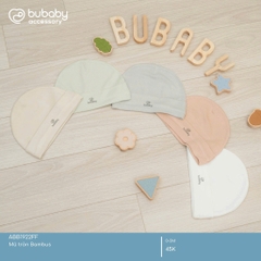 Mũ sơ sinh cho bé - Mũ tròn ASR19S300 ABB192200 ASR192200 ABB1922NS - Bu baby sơ sinh - Mũ sơ sinh BuBaby