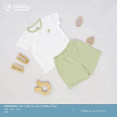 (1M-9M) Quần áo ngắn tay cài chéo Bambus - BBB130804 | BU Baby chính hãng