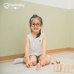 (6M-5Y) Set 2 áo sát nách cổ tròn Siro Rib Bé trai Bé gái - BSR340403 BSR340404 BSR350000| Quần áo BU Baby Chính Hãng
