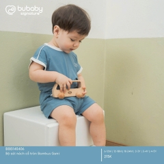 (6M-5Y) Bộ sát nách cổ tròn bambus Gami - BBB140406 | Quần áo bu chính hãng