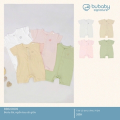 (1M-12M) Body đùi ngắn tay cài chéo, cài giữa Bambus bé trai bé gái BBB230803 BBB230205 BBB230206 | Quần áo chính hãng