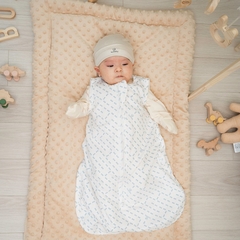 (0M-12M) Túi ngủ khóa giữa Iconic 1 Pure cotton - ACT4511IM | Phụ kiện BU Baby chính hãng