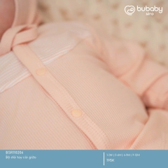 (1M-12M) Bộ dài tay cài giữa bé trai bé gái Siro - BSR110206 | Quần áo BU Baby chính hãng