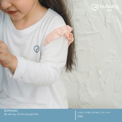 (6M-4Y) Bộ dài tay cổ tròn bé gái Siro - BSR1104BG | Quần áo BU Baby chính hãng