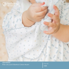 (Freesize) Set khăn sữa Mix màu Pack Bamboo Cotton Muslin - ABM100005 AMU104806 | Phụ kiện BU Baby Chính hãng