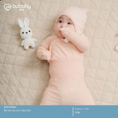 (NB-3M) Bộ dài tay cài chéo Siro - BSR110806 | Quần áo BU Baby Chính Hãng