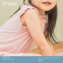 (6M-5Y) Áo ngắn tay bèo cổ cho bé BU Siro - BSR333300 | BU Baby Chính hãng