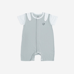 (1M-12M) Body đùi ngắn tay cài giữa Bé trai Bé gái - BSR230203 BSR230200 BSR230204 | Quần áo BU Baby chính hãng
