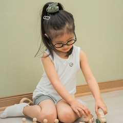 (6M-5Y) Set 2 áo sát nách cổ tròn Siro Rib Bé trai Bé gái - BSR340403 BSR340404 BSR350000| Quần áo BU Baby Chính Hãng