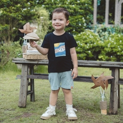 (6M-5Y) Áo ngắn tay cổ tròn Bamco Gami - BBC330406 | Quần áo BU Baby chính hãng