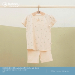 (6M - 5Y)Bộ ngắn tay cô tròn bé gái Gami cho bé BBB1304BG| Quần áo BU Baby chính hãng