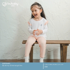 (6M-4Y) Bộ dài tay cổ tròn bé gái Siro - BSR1104BG | Quần áo BU Baby chính hãng