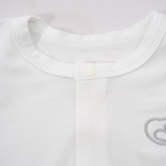(NB-3M) Body dài tay cài giữa Bao tay chân lật Bambus - BBB210208 BBB210211 | Quần áo BU Baby chính hãng