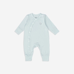 (NB-3M) Body dài tay cài chéo bao tay chân lật Bambus - BBB210803 BBB210805 | Quần áo chính hãng BU Baby