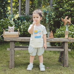 (6M-5Y) Quần đùi Bamco cho Bé trai bé gái - BBC433100 BBC430001 | Quần áo BU Baby chính hãng