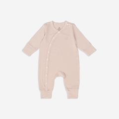 (NB-3M) Body dài tay cài chéo bao tay chân lật Bambus - BBB210803 BBB210805 | Quần áo chính hãng BU Baby
