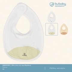 (Freesize) Yếm cài sau cổ tròn Bambus ABB012100 - ABB011003 | Phụ kiện BU Baby chính hãng