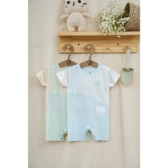 (1M-12M) Body ngắn tay cài vai, cài giữa cho bé yêu Molist - BMD230100 BMD230201| Quần áo BU Baby chính hãng