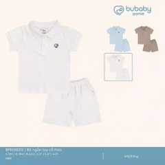 (6M-5Y) Bộ quần áo ngắn tay cổ Polo Ponie - BPN130312 BPN130313 BPN1303KK | Quần áo BU Baby chính hãng