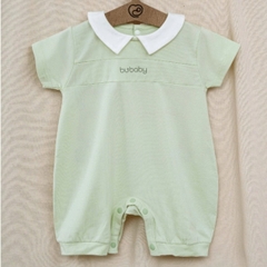 (1M-12M) Body đùi ngắn tay cài sau cổ Peter Pan Bamco - BBC2310PP | Quần áo BU Baby chính hãng