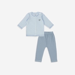 (1M-9M) Bộ dài tay cài giữa Siro - BSR110207 | Quần áo BU Baby chính hãng