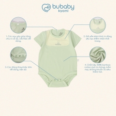 (1M-12M) Body chip ngắn tay cài sau Bamco - BBC231000 | Quần áo BU Baby chính hãng