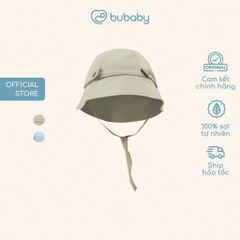 BU Baby (6M-5Y) Mũ vành tròn bé trai Bamboo Cotton - ABC1926BT ABC1926HL | Phụ kiện bubaby chính hãng