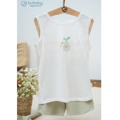 (6M-5Y) Bộ sát nách cổ tròn cho bé yêu Molist - BMD140403 | Quần áo BU Baby Chính hãng