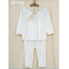 (1M-9M) Bộ dài tay cài chéo cổ bèo Siro cho bé - BSR1108CB | Quần áo BU Baby Chính hãng