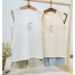 (6M-5Y) Bộ sát nách cổ tròn cho bé yêu Molist - BMD140403 | Quần áo BU Baby Chính hãng
