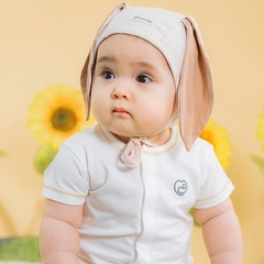 (NB-3M) Mũ Bonnet tai thỏ Siro ASR194305 | Phụ kiện BU Baby chính hãng