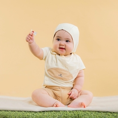 (Freesize) Yếm cài sau cổ tròn Bambus ABB012100 - ABB011003 | Phụ kiện BU Baby chính hãng