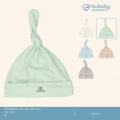 (1M-6M) Mũ nút thắt Siro - ASR192402 | Phụ kiện BU Baby Chính Hãng