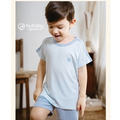 (6M-5Y) Bộ ngắn tay raglan cổ tròn BU Baby Molist - BMD130400 BMD1304TN | Quần áo Bubaby Chính hãng