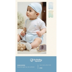 (1M-12M) Body ngắn tay cài vai, cài giữa cho bé yêu Molist - BMD230100 BMD230201| Quần áo BU Baby chính hãng