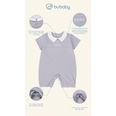 (1M-12M) Body đùi ngắn tay cài sau cổ Peter Pan Bamco - BBC2310PP | Quần áo BU Baby chính hãng