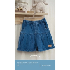 (6M-5Y) Quần short cho bé gái Denim - BDE433101 | Quần áo BU Baby chính hãng