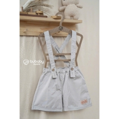 (6M-5Y) Quần yếm đùi Kaki cho bé trai  - BKK433200 | Quần áo BU Baby chính hãng