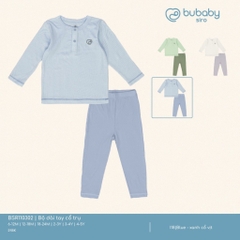 (6M-5Y) Bộ dài tay cổ trụ Siro - BSR110302 | Quần áo BU Baby chính hãng